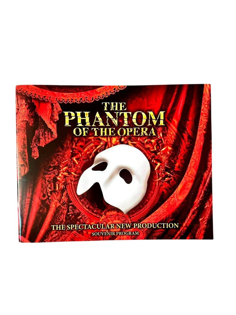 The Phantom Of The Opera Tour Program Booklet Spectacular New Production